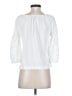 Boden 100% Cotton White 3/4 Sleeve Top Size S - photo 2