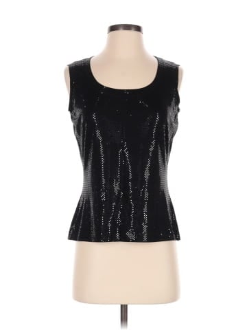 St. John Caviar Sleeveless Top (view 1)