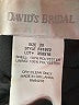 David's Bridal 100% Polyester Black Jacket Size 20 - photo 6