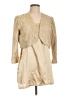 NY Collection 100% Polyester Gold Blazer Size L - photo 1