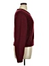 Gap 100% Cotton Solid Burgundy Pullover Sweater Size XL - photo 4