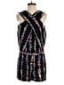 BCBGMAXAZRIA 100% Polyester Print Black Romper Size S - photo 1