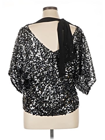 White House Black Market 3/4 Sleeve Blouse (view 2)