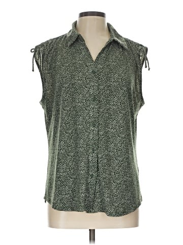 Adrianna Papell Sleeveless Blouse (view 1)