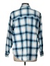 Universal Thread 100% Cotton Plaid Blue Long Sleeve Button-Down Shirt Size L - photo 2