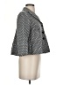 Ann Taylor Polka Dots Gray Blazer Size 2 Petite - photo 4