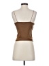 Gaze Brown Sleeveless Top Size S - photo 2