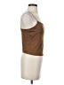 Gaze Brown Sleeveless Top Size S - photo 4