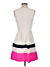 C. Luce 100% Polyester Color Block Ivory Cocktail Dress Size S - photo 2