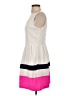 C. Luce 100% Polyester Color Block Ivory Cocktail Dress Size S - photo 5