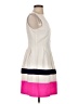 C. Luce 100% Polyester Color Block Ivory Cocktail Dress Size S - photo 4