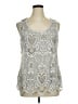 Lululemon Athletica 100% Polyester Silver Tank Top Size XL - photo 1