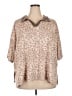 Cato Tan 3/4 Sleeve T-Shirt Size 26/28W - photo 1