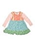 Mini Boden 100% Cotton Green Dress Size 2 - 3 - photo 1