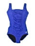 Speedo Solid Blue One Piece Swimsuit Size 8 - photo 1