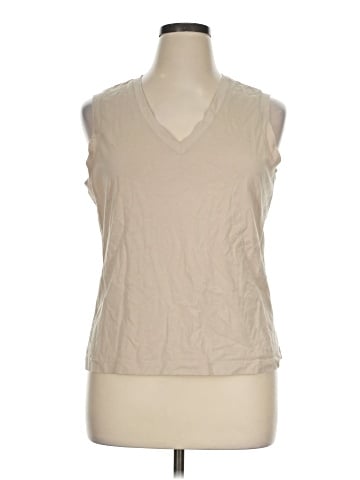 Banana Republic Factory Store Sleeveless T-Shirt (view 1)