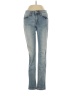 Brandy Melville Hearts Blue Jeans Size S - photo 1