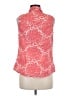 Boden 100% Cotton Red Sleeveless Button-Down Shirt Size 8 - photo 2