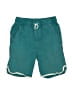 Tea 100% Cotton Solid Teal Shorts Size 12 - photo 1
