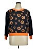 Saint Geraldine Polka Dots Orange Pullover Sweater Size XL - photo 1