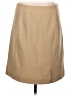 Laura Scott Solid Tan Formal Skirt Size 14 (petite) - photo 2