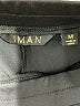 IMAN Solid Black Dress Pants Size M - photo 4