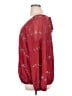 Valerie Stevens 100% Polyester Red Long Sleeve Blouse Size XL - photo 5