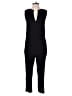 Lilka 100% Rayon Argyle Black Jumpsuit Size XS - photo 2