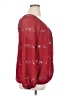 Valerie Stevens 100% Polyester Red Long Sleeve Blouse Size XL - photo 4