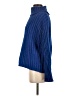 Joseph A. 100% Polyester Blue Turtleneck Sweater Size S - photo 5