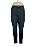 Ava & Viv Solid Blue Jeans Size 17 - photo 1