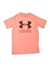 Under Armour 100% Polyester Orange Active T-Shirt Size M (youth) - photo 1