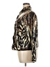 Elementz Animal Print Gold Long Sleeve Blouse Size XL - photo 5
