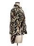 Elementz Animal Print Gold Long Sleeve Blouse Size XL - photo 4