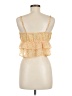 Forever 21 100% Polyester Yellow Sleeveless Blouse Size M - photo 2