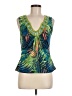 Boston Proper Green Sleeveless Blouse Size M - photo 1