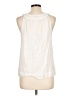 Talbots 100% Cotton White Sleeveless Blouse Size 12 Petite - photo 2