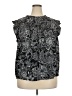 Fred David Black Sleeveless T-Shirt Size 3X - photo 1