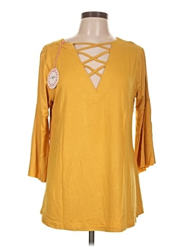 Umgee 3/4 Sleeve Top (view 1)