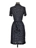 En Focus Studio Chevron-herringbone Blue Casual Dress Size 6 - photo 2