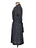En Focus Studio Chevron-herringbone Blue Casual Dress Size 6 - photo 5