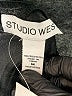 Studio West 100% Polyester Black Formal Skirt Size M - photo 4