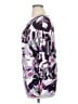 JM Collection Purple 3/4 Sleeve Blouse Size XL - photo 5