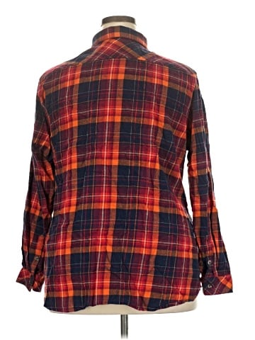 Natural Reflections Long Sleeve Button-Down Shirt (view 2)