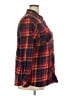 Natural Reflections 100% Cotton Plaid Red Long Sleeve Button-Down Shirt Size 2X - photo 4