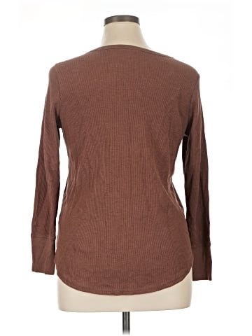 Terra & Sky Long Sleeve Henley (view 2)