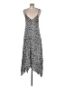 Final Touch Animal Print Gray Blue Casual Dress Size M - photo 2