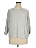 Express Gray 3/4 Sleeve Top Size XL - photo 1