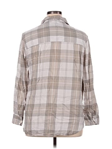 Gap 3/4 Sleeve Button-Down Shirt (view 2)