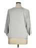 Express Gray 3/4 Sleeve Top Size XL - photo 2